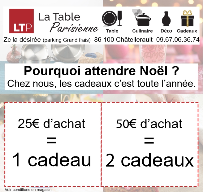 LA TABLE PARISIENNE
